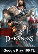 Google Play 100 TL Bakiye Darkness Rises